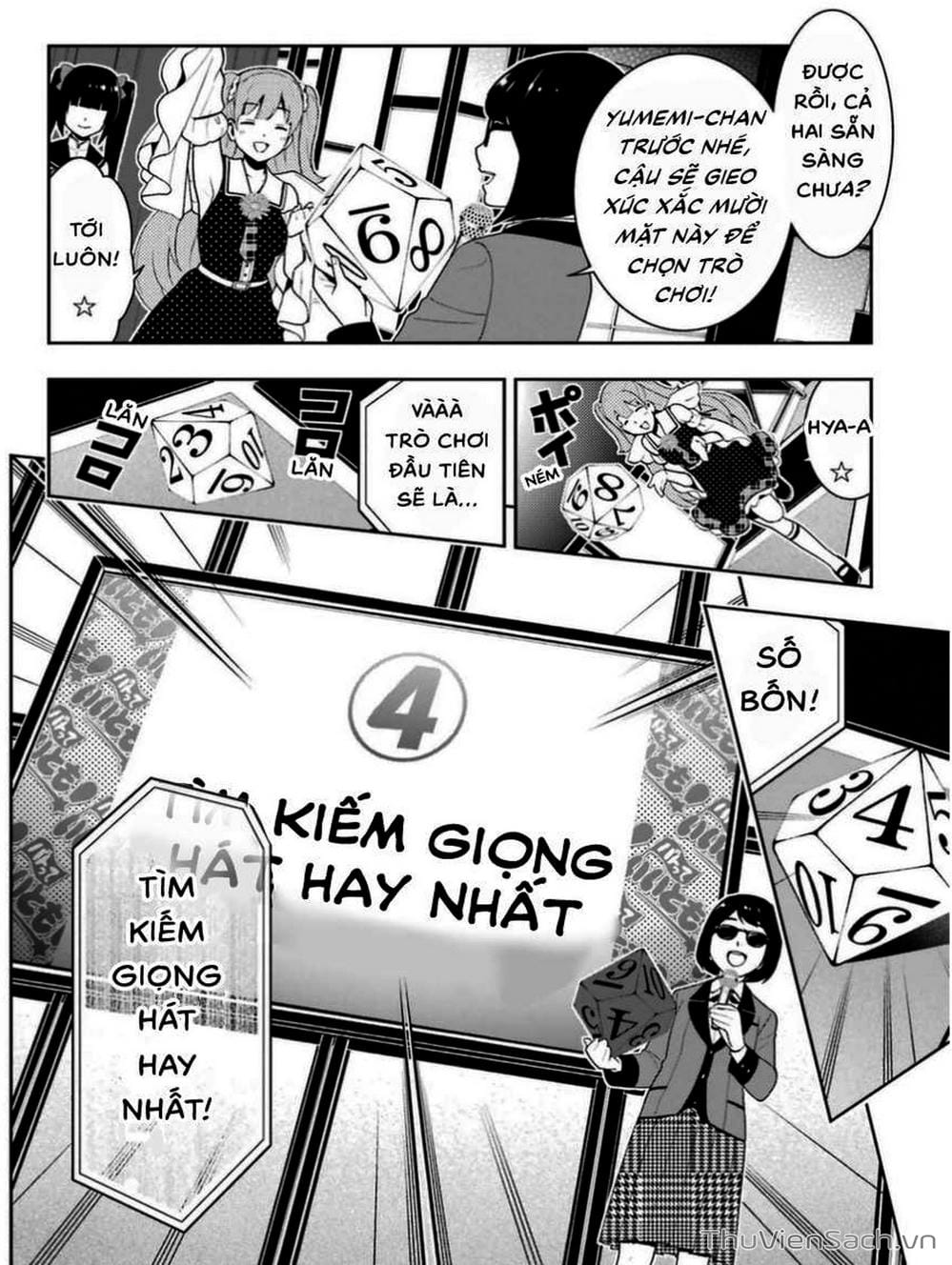 Truyện Tranh Học Viện Đỏ Đen - Kakegurui trang 3