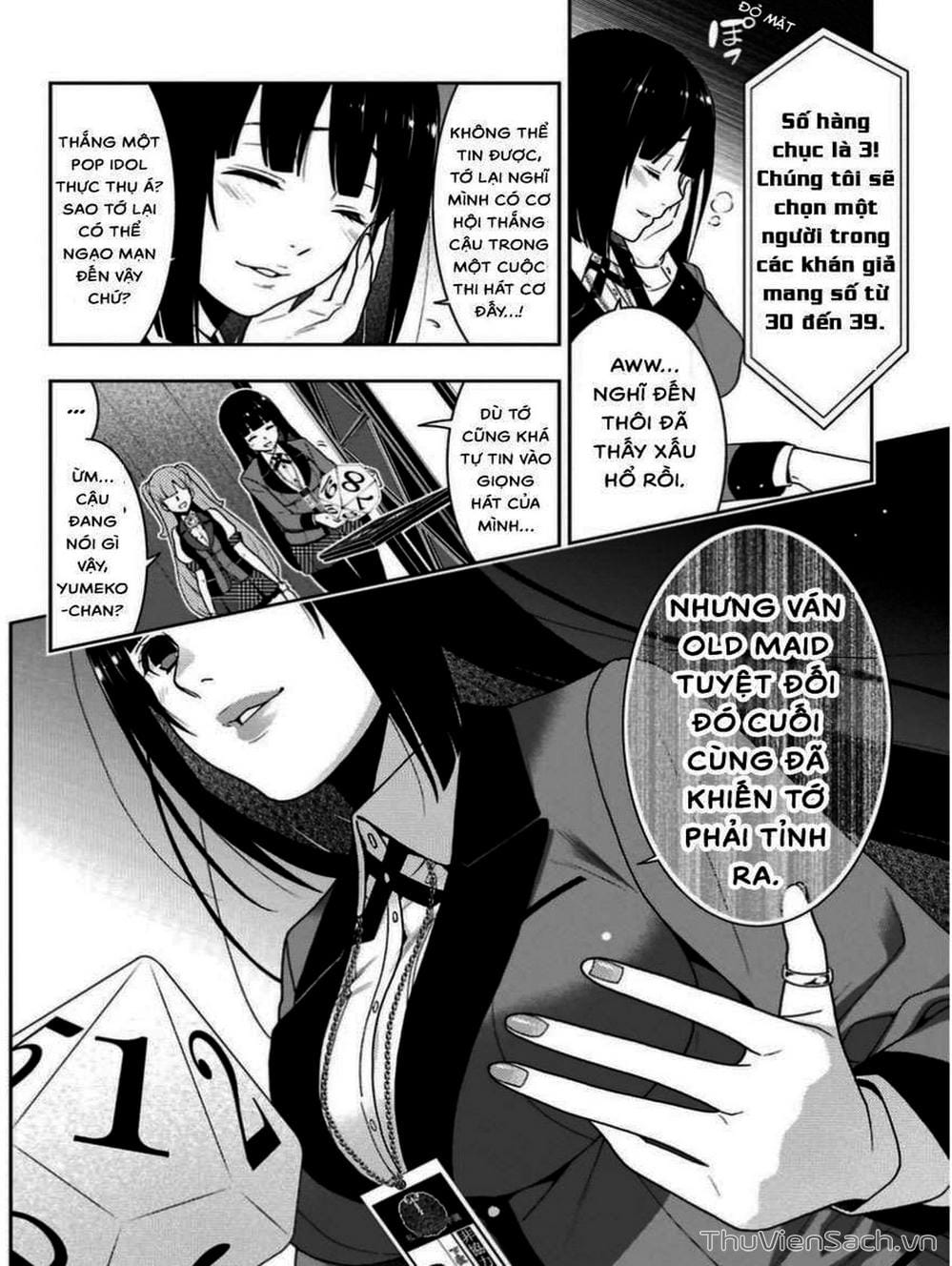 Truyện Tranh Học Viện Đỏ Đen - Kakegurui trang 3