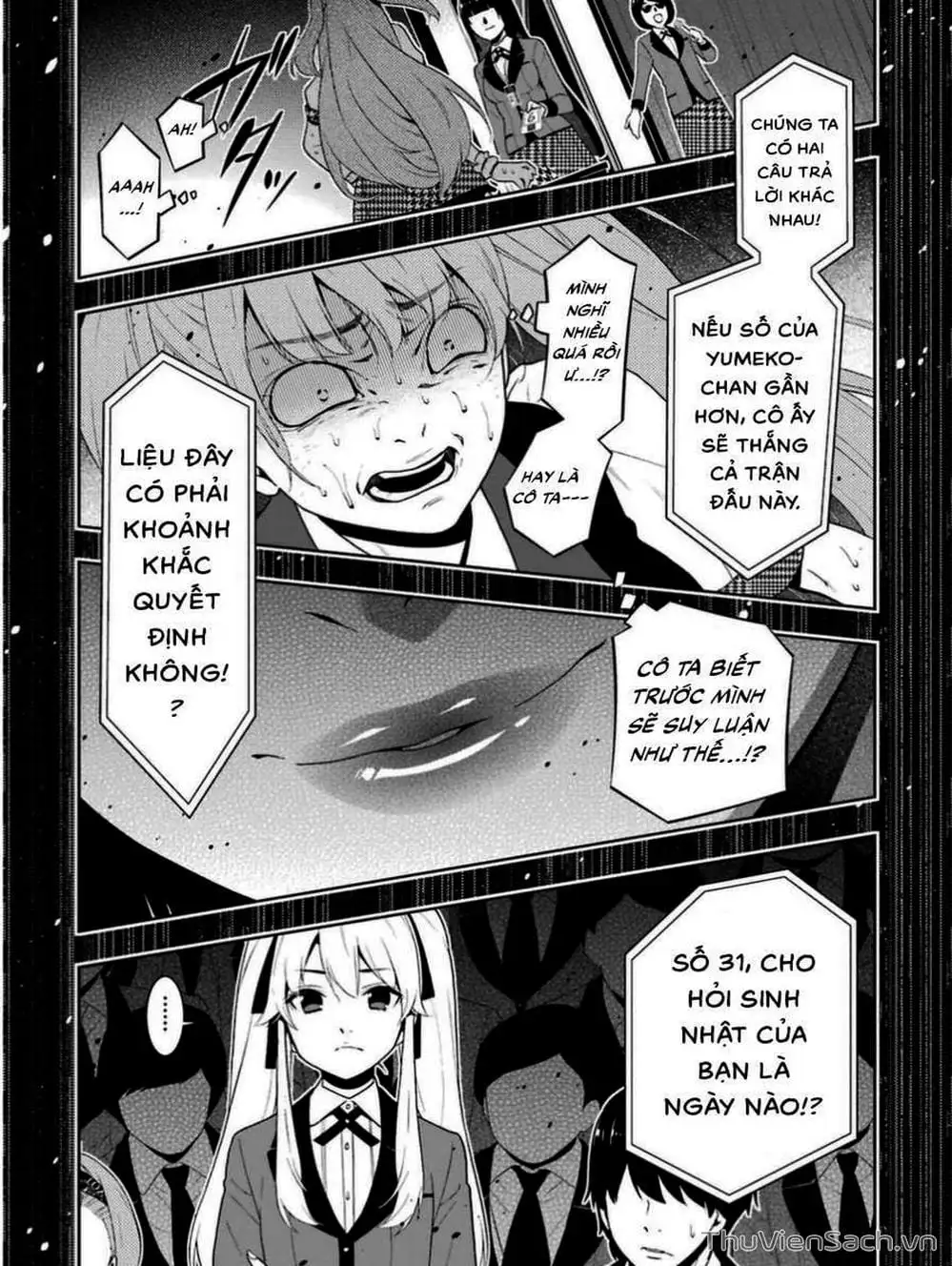 Truyện Tranh Học Viện Đỏ Đen - Kakegurui trang 3