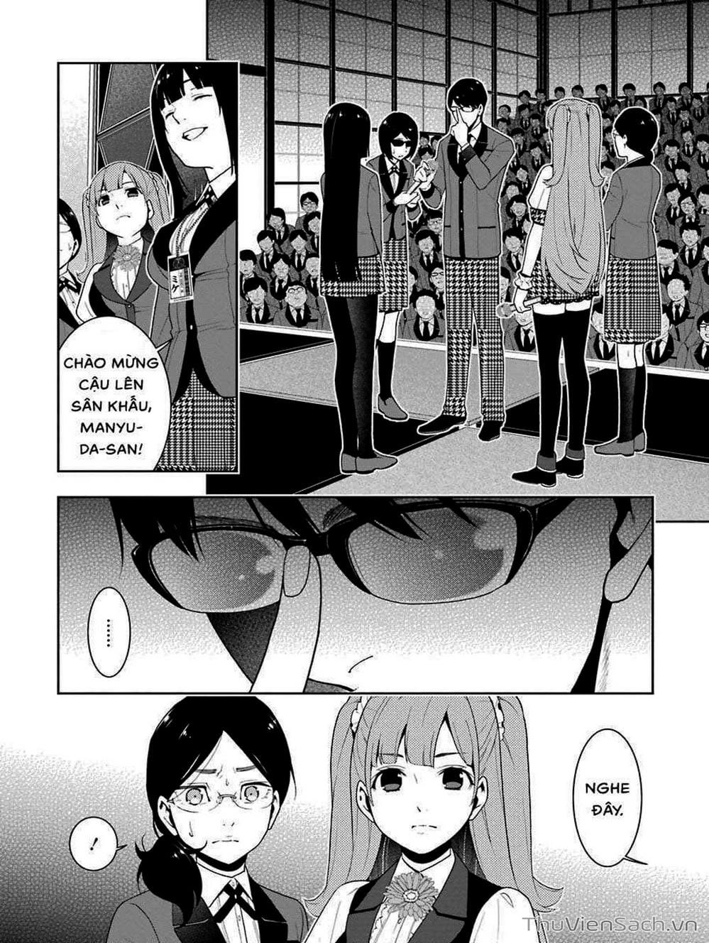 Truyện Tranh Học Viện Đỏ Đen - Kakegurui trang 3