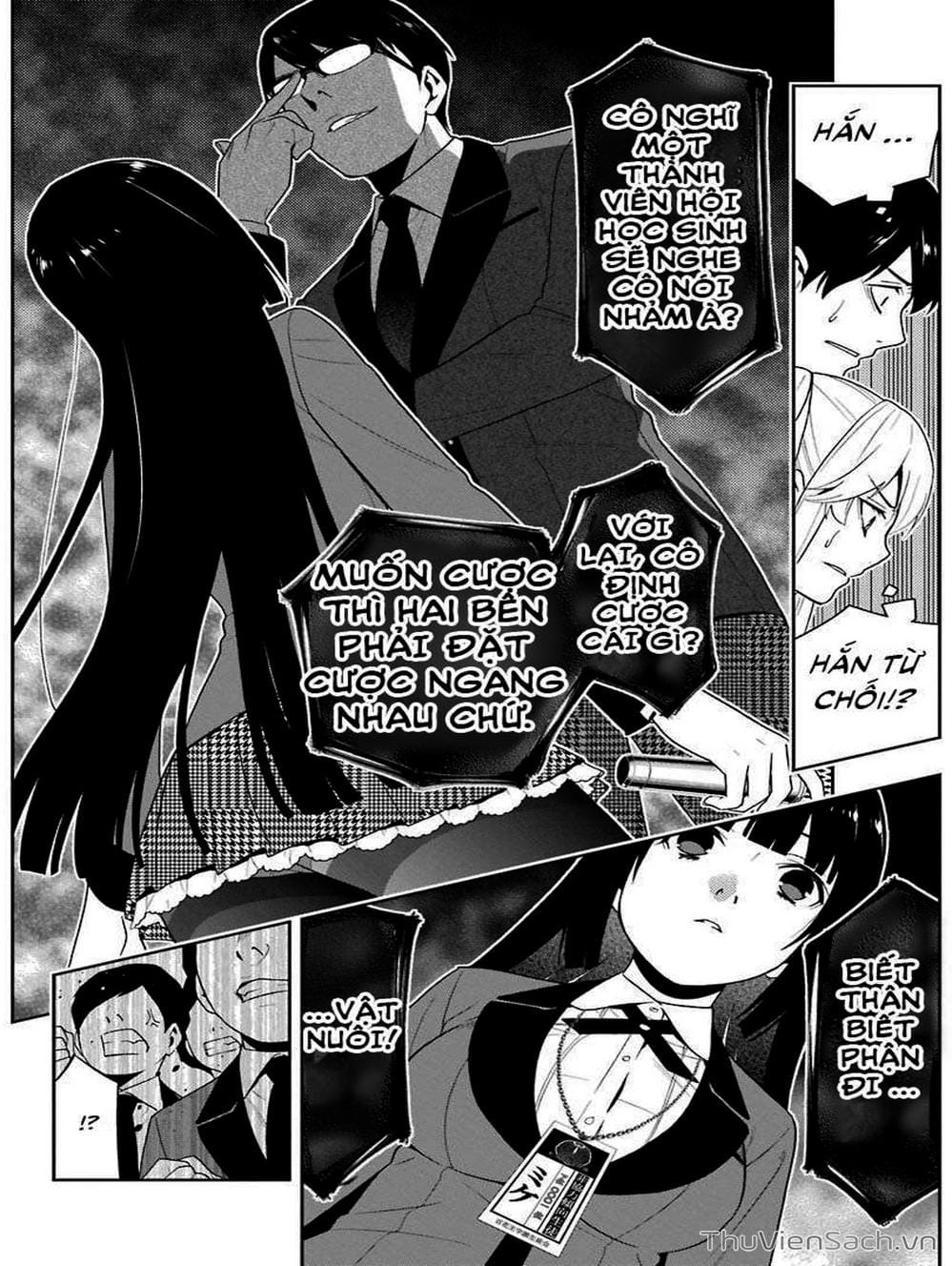 Truyện Tranh Học Viện Đỏ Đen - Kakegurui trang 3