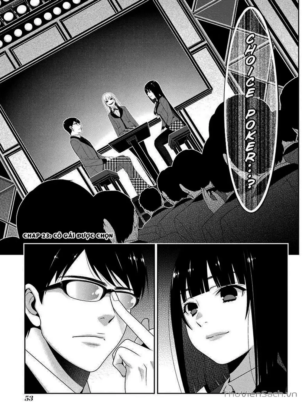 Truyện Tranh Học Viện Đỏ Đen - Kakegurui trang 3