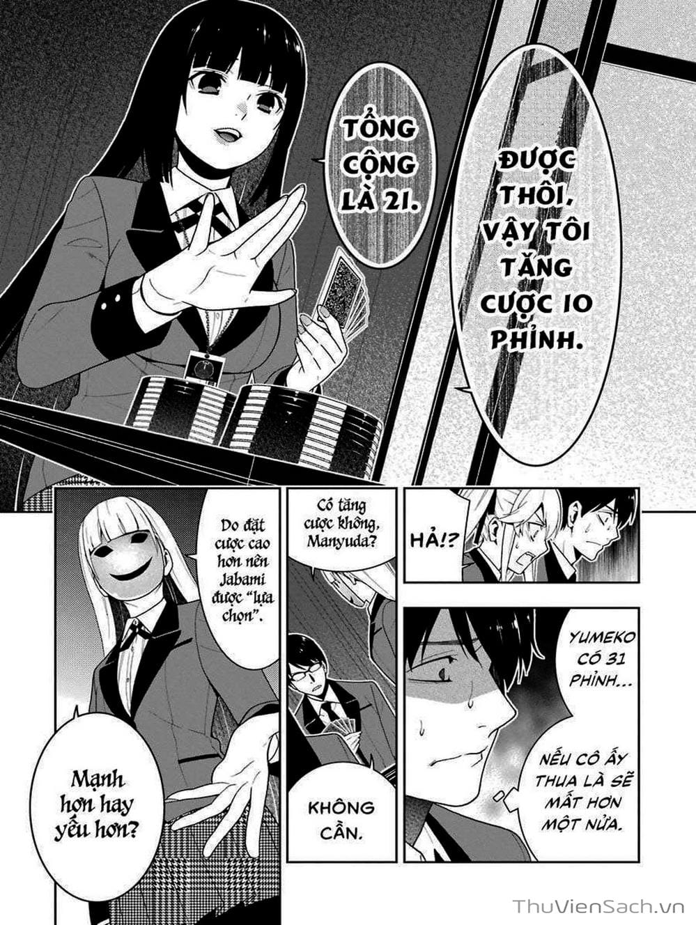 Truyện Tranh Học Viện Đỏ Đen - Kakegurui trang 3
