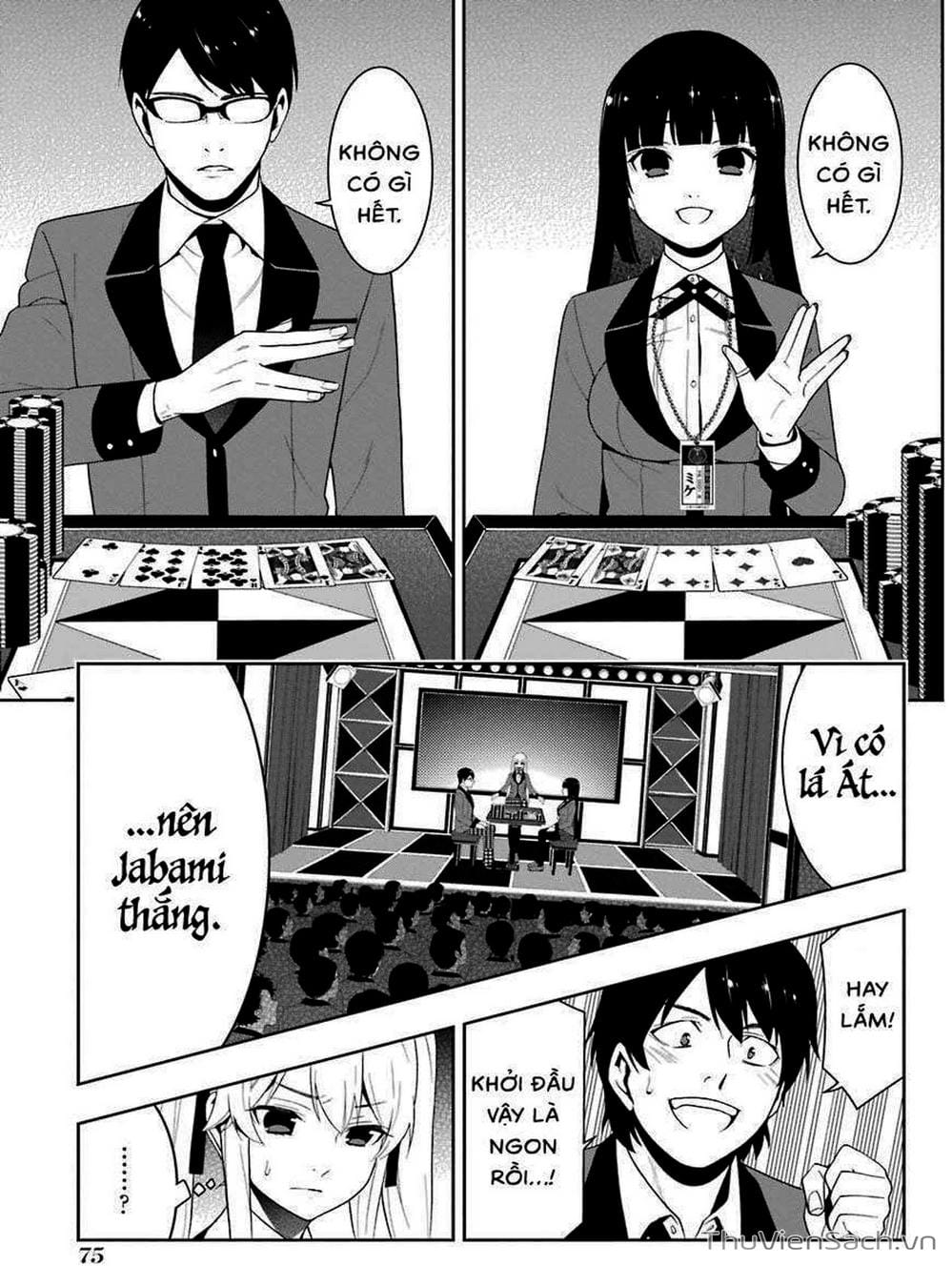 Truyện Tranh Học Viện Đỏ Đen - Kakegurui trang 3