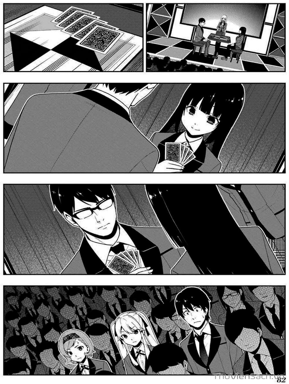 Truyện Tranh Học Viện Đỏ Đen - Kakegurui trang 3