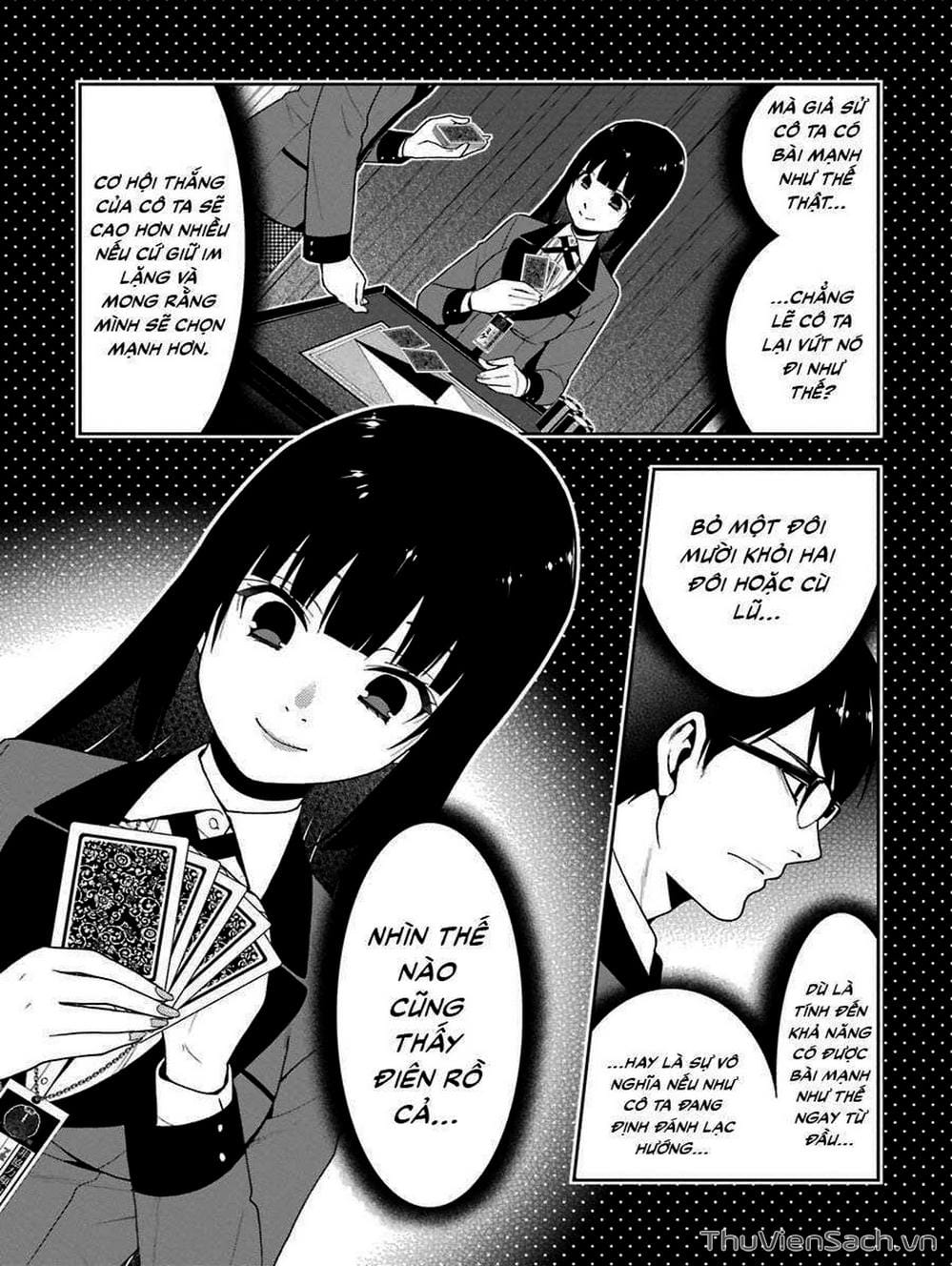 Truyện Tranh Học Viện Đỏ Đen - Kakegurui trang 3