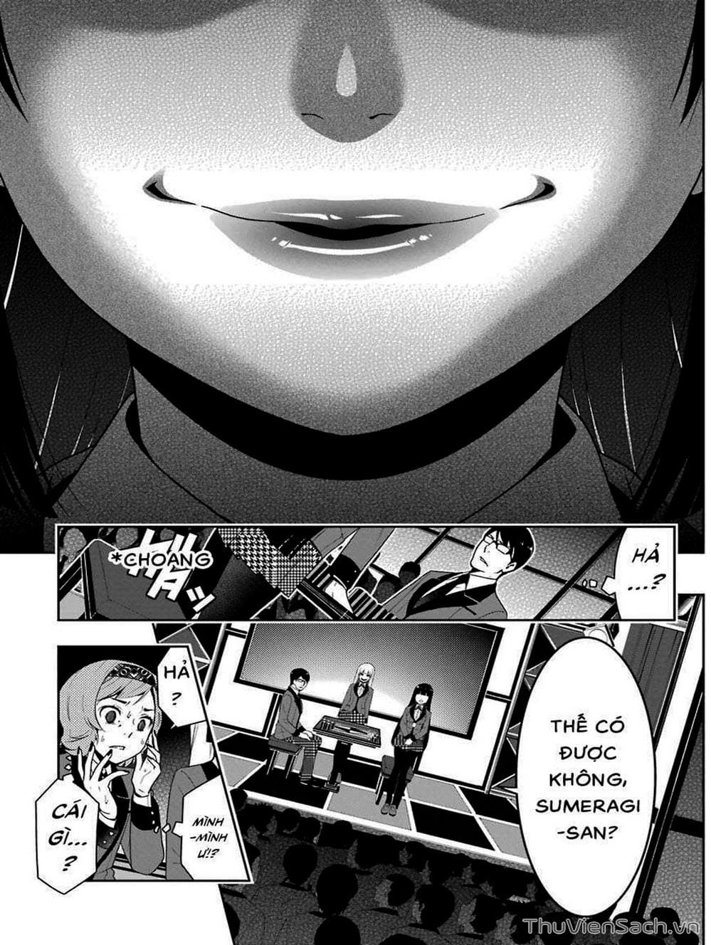 Truyện Tranh Học Viện Đỏ Đen - Kakegurui trang 3