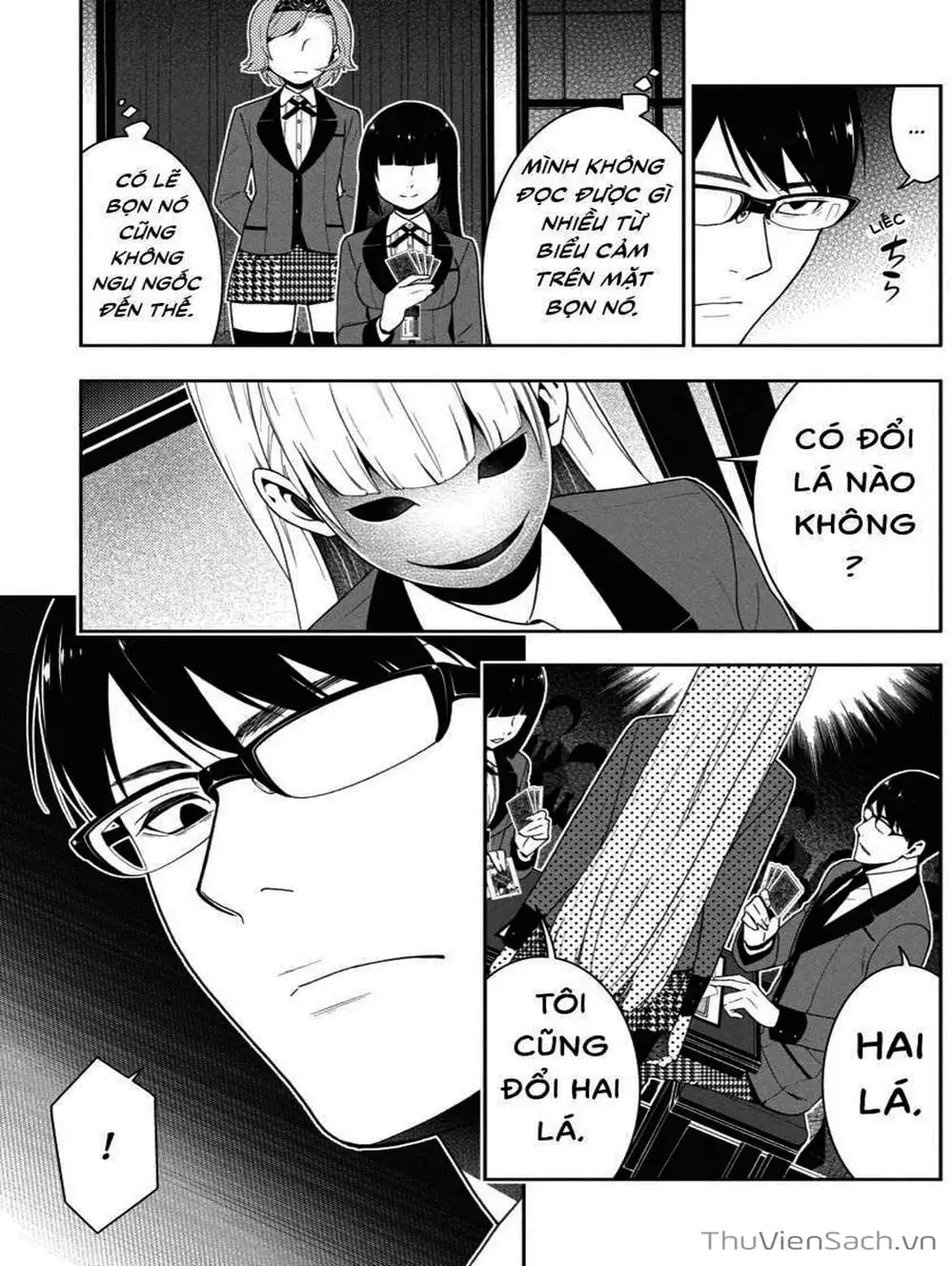 Truyện Tranh Học Viện Đỏ Đen - Kakegurui trang 3
