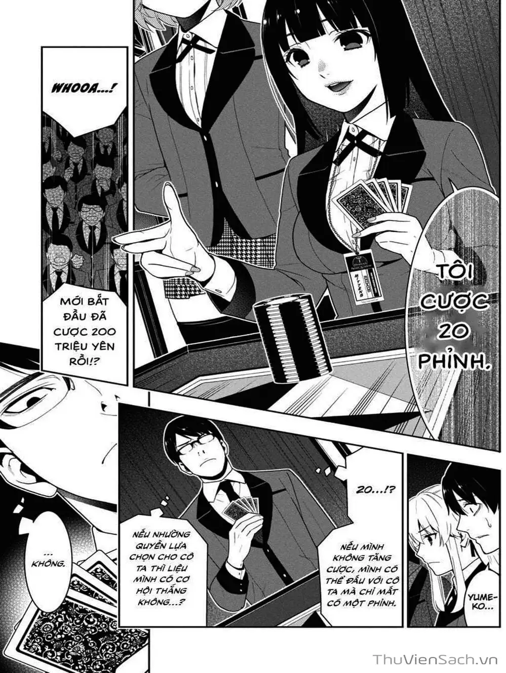 Truyện Tranh Học Viện Đỏ Đen - Kakegurui trang 3