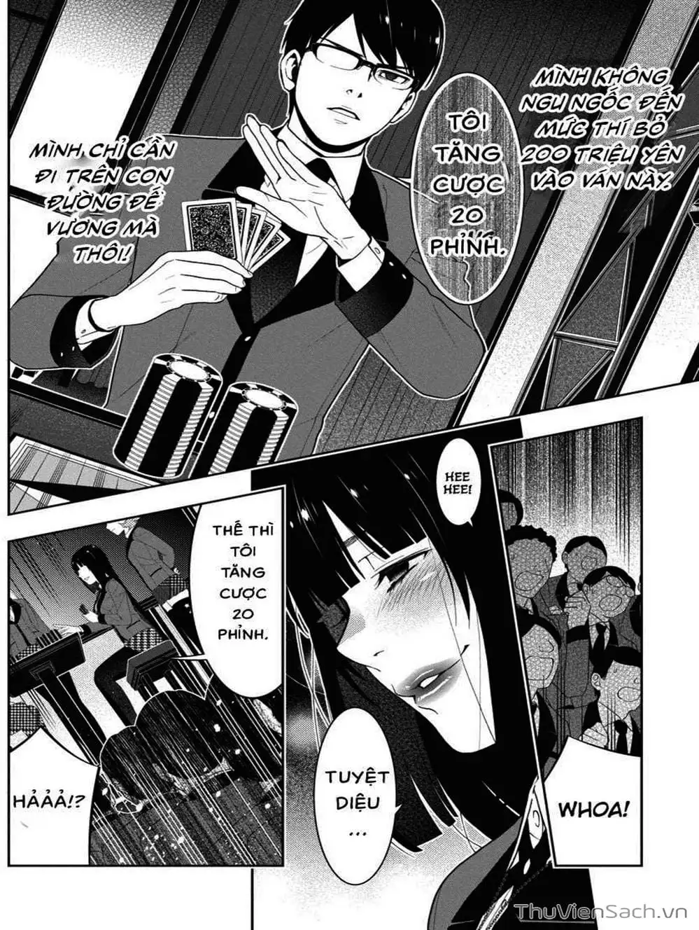 Truyện Tranh Học Viện Đỏ Đen - Kakegurui trang 3