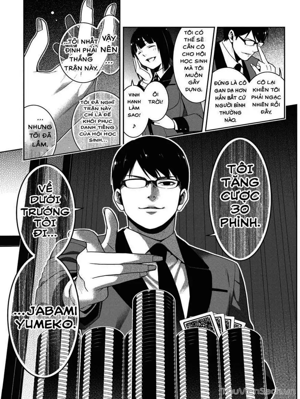 Truyện Tranh Học Viện Đỏ Đen - Kakegurui trang 3