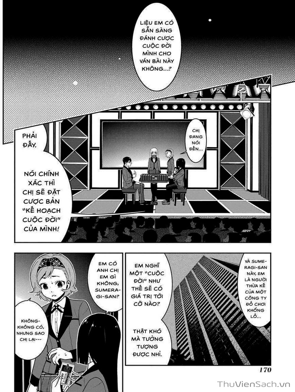 Truyện Tranh Học Viện Đỏ Đen - Kakegurui trang 3