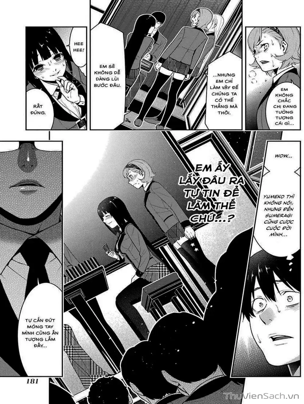 Truyện Tranh Học Viện Đỏ Đen - Kakegurui trang 3