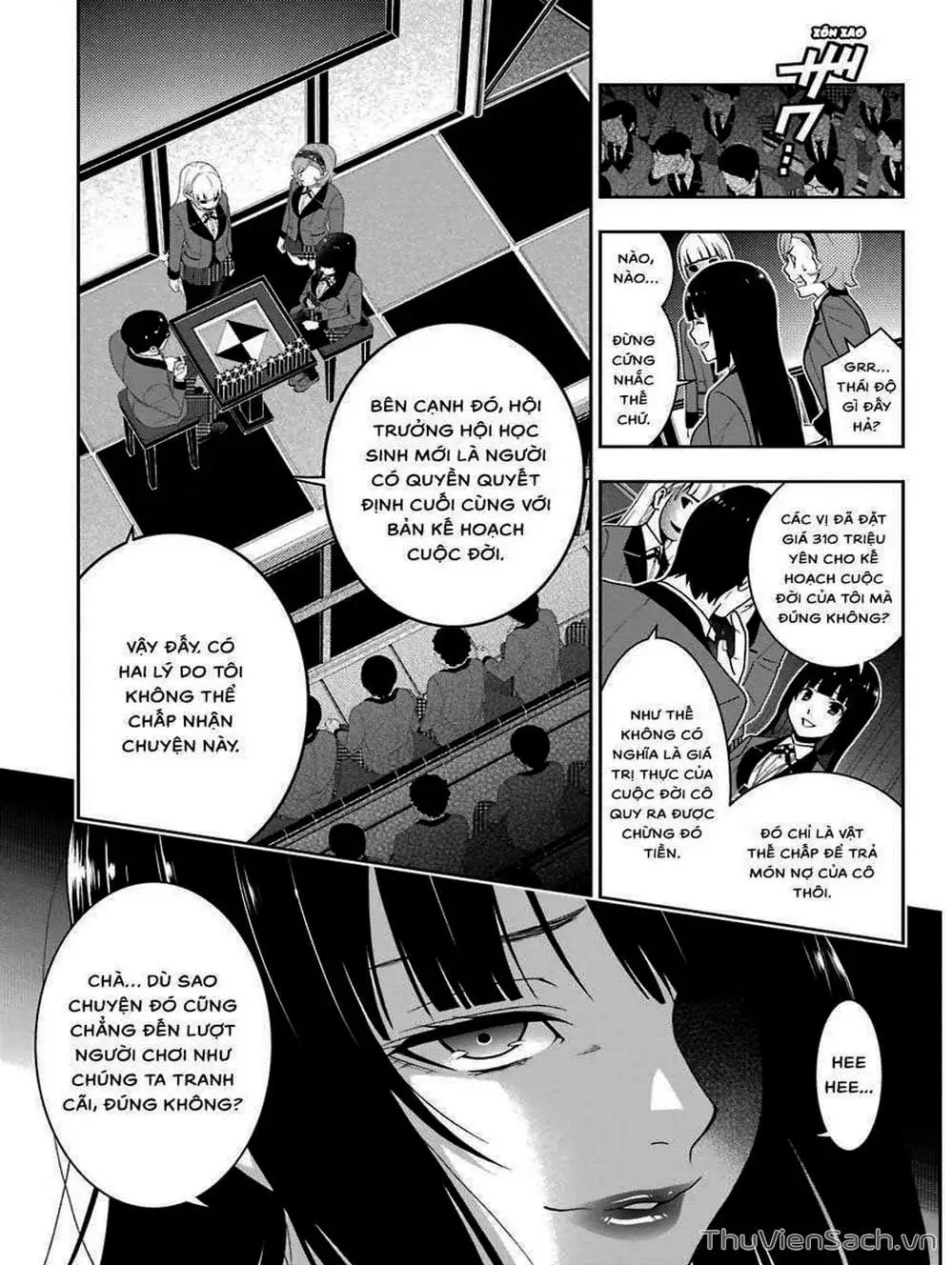 Truyện Tranh Học Viện Đỏ Đen - Kakegurui trang 3