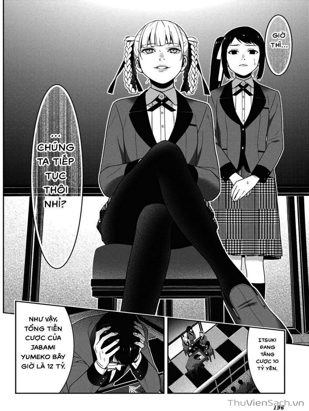 Truyện Tranh Học Viện Đỏ Đen - Kakegurui trang 3