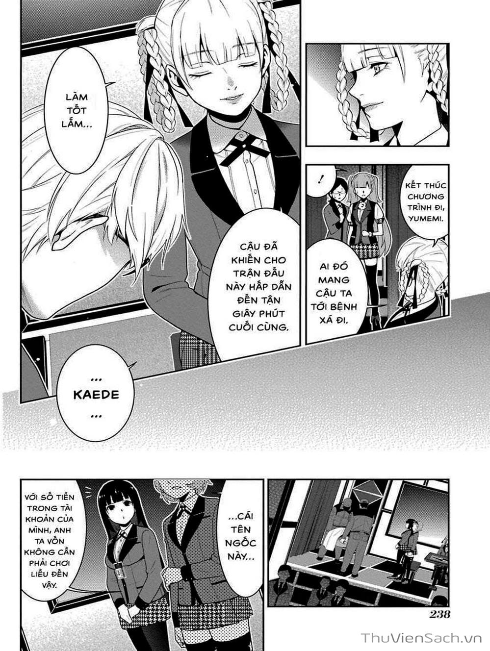 Truyện Tranh Học Viện Đỏ Đen - Kakegurui trang 3