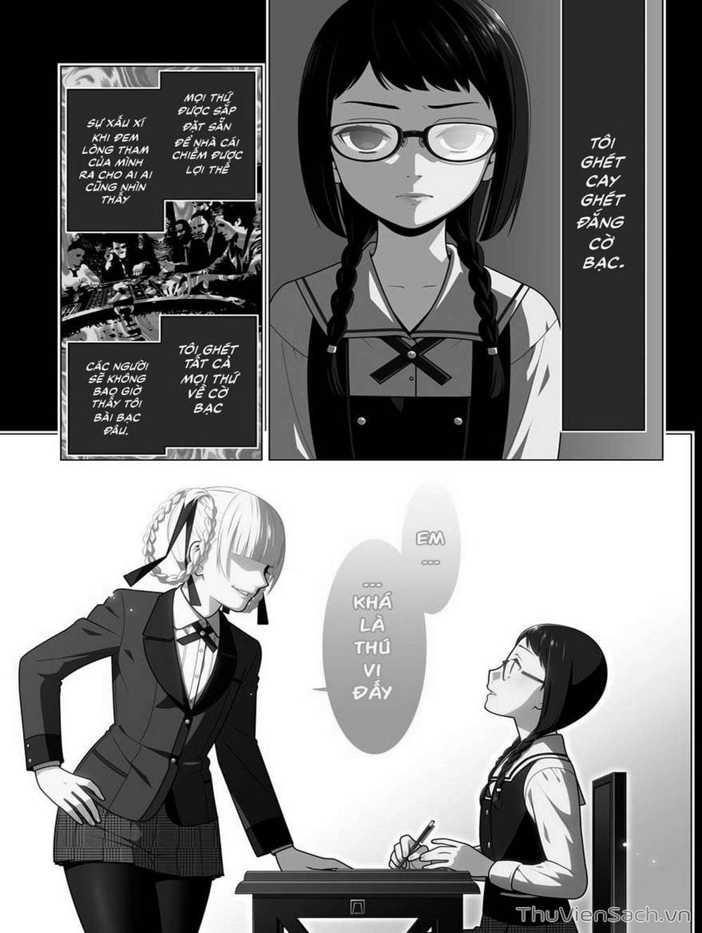 Truyện Tranh Học Viện Đỏ Đen - Kakegurui trang 3
