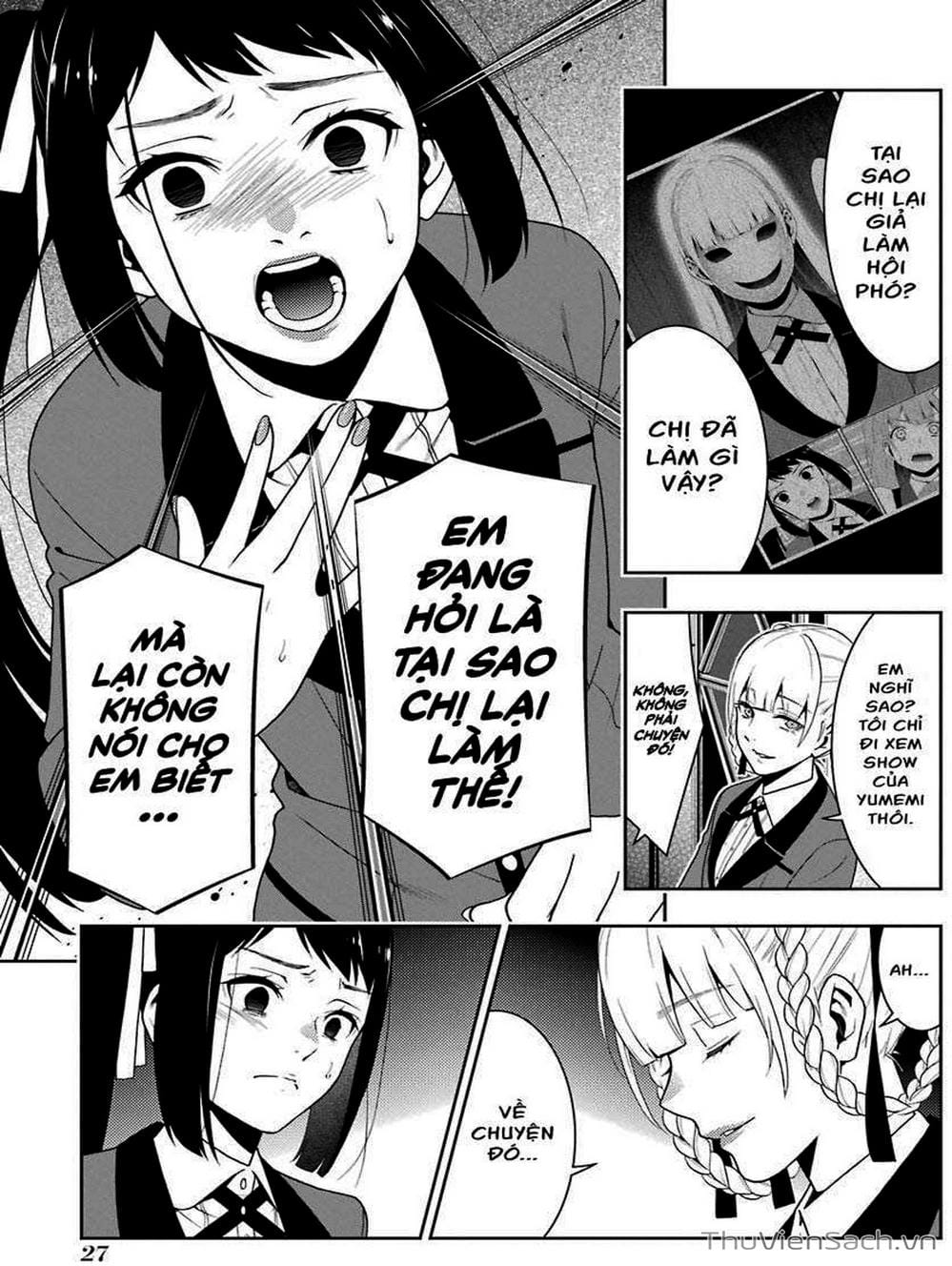 Truyện Tranh Học Viện Đỏ Đen - Kakegurui trang 3