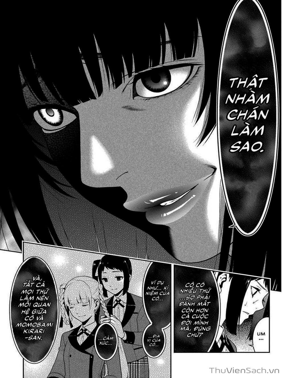 Truyện Tranh Học Viện Đỏ Đen - Kakegurui trang 3