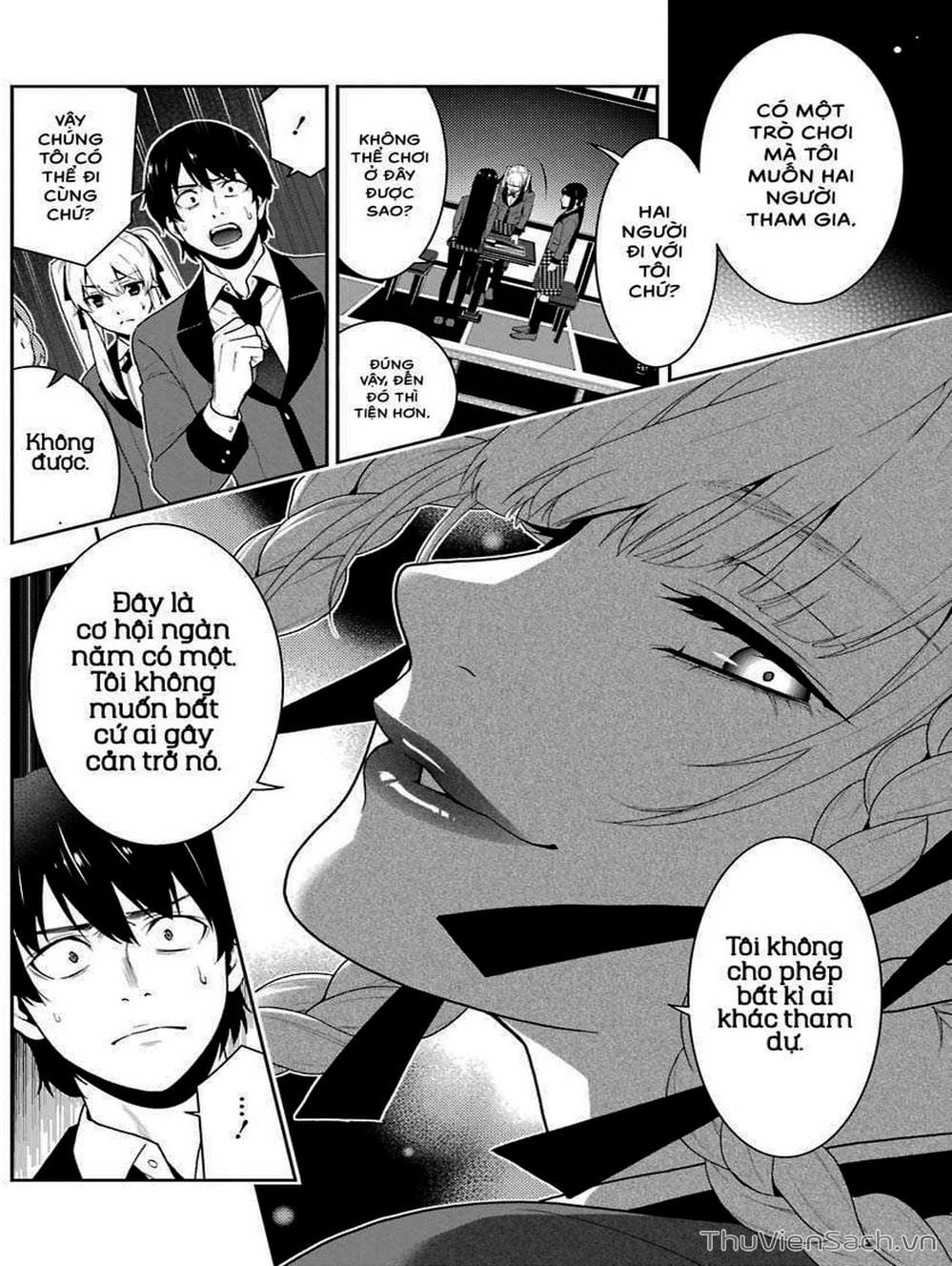 Truyện Tranh Học Viện Đỏ Đen - Kakegurui trang 3