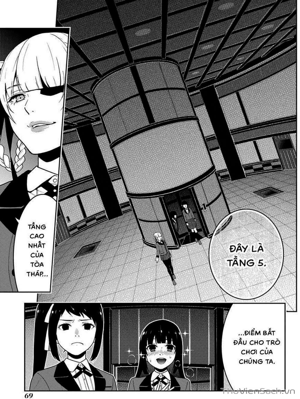 Truyện Tranh Học Viện Đỏ Đen - Kakegurui trang 3