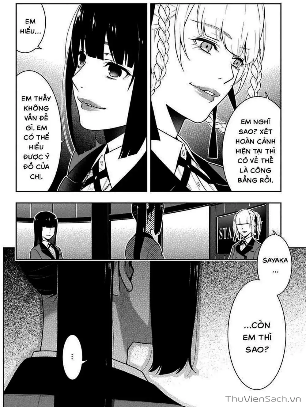 Truyện Tranh Học Viện Đỏ Đen - Kakegurui trang 3