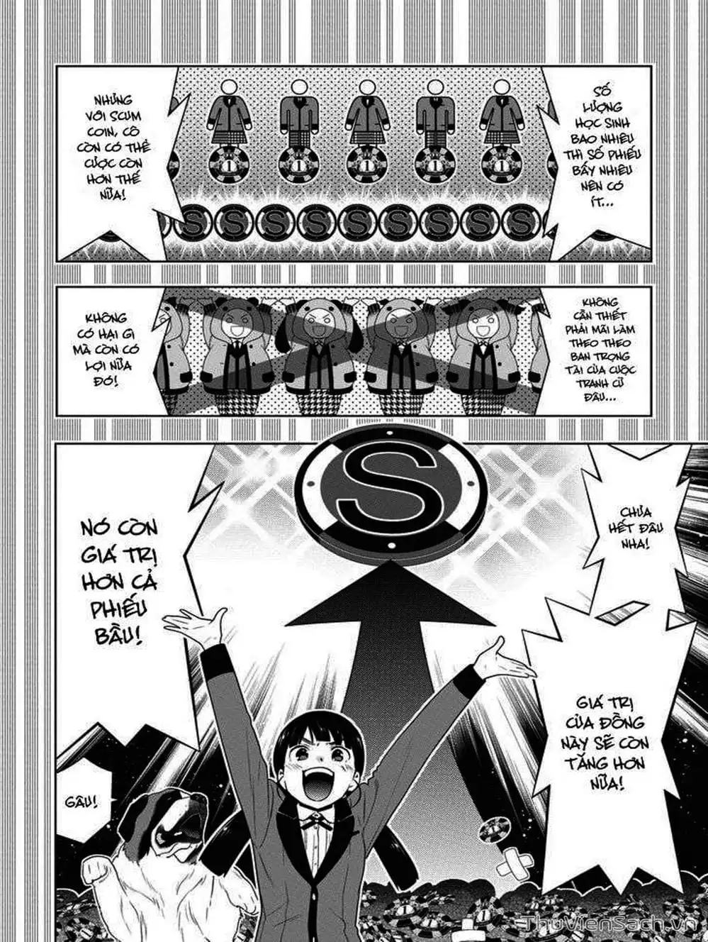 Truyện Tranh Học Viện Đỏ Đen - Kakegurui trang 3