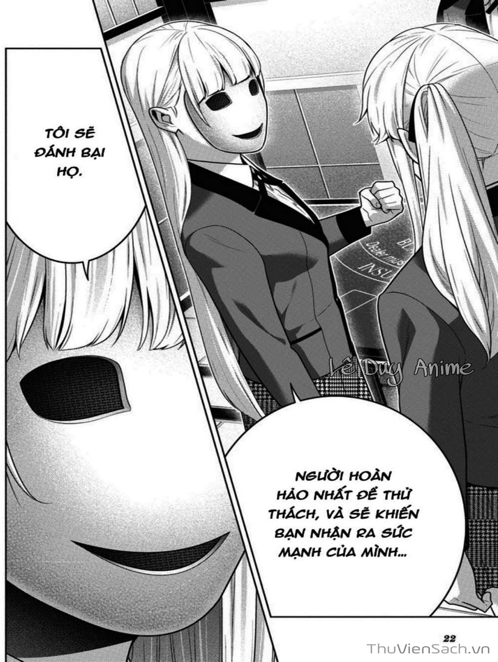 Truyện Tranh Học Viện Đỏ Đen - Kakegurui trang 3