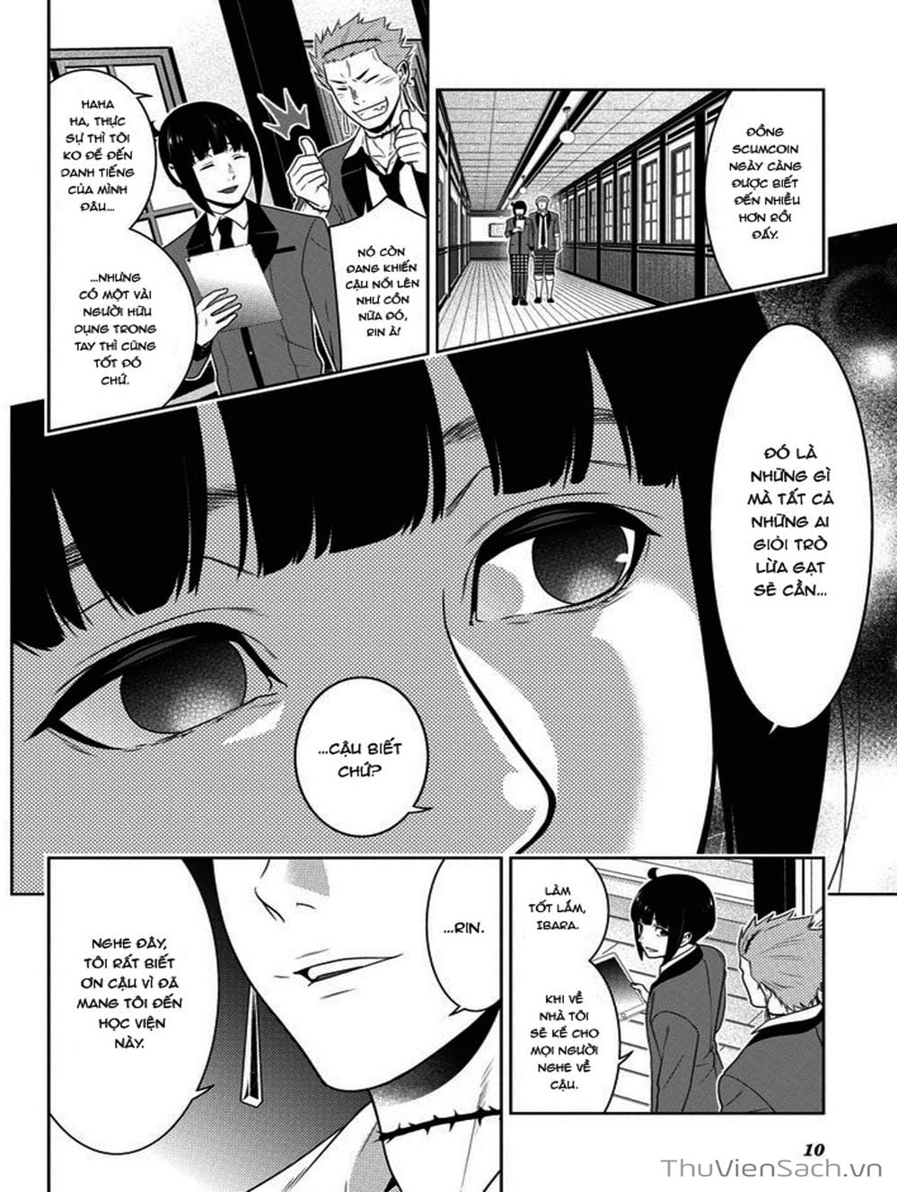 Truyện Tranh Học Viện Đỏ Đen - Kakegurui trang 3