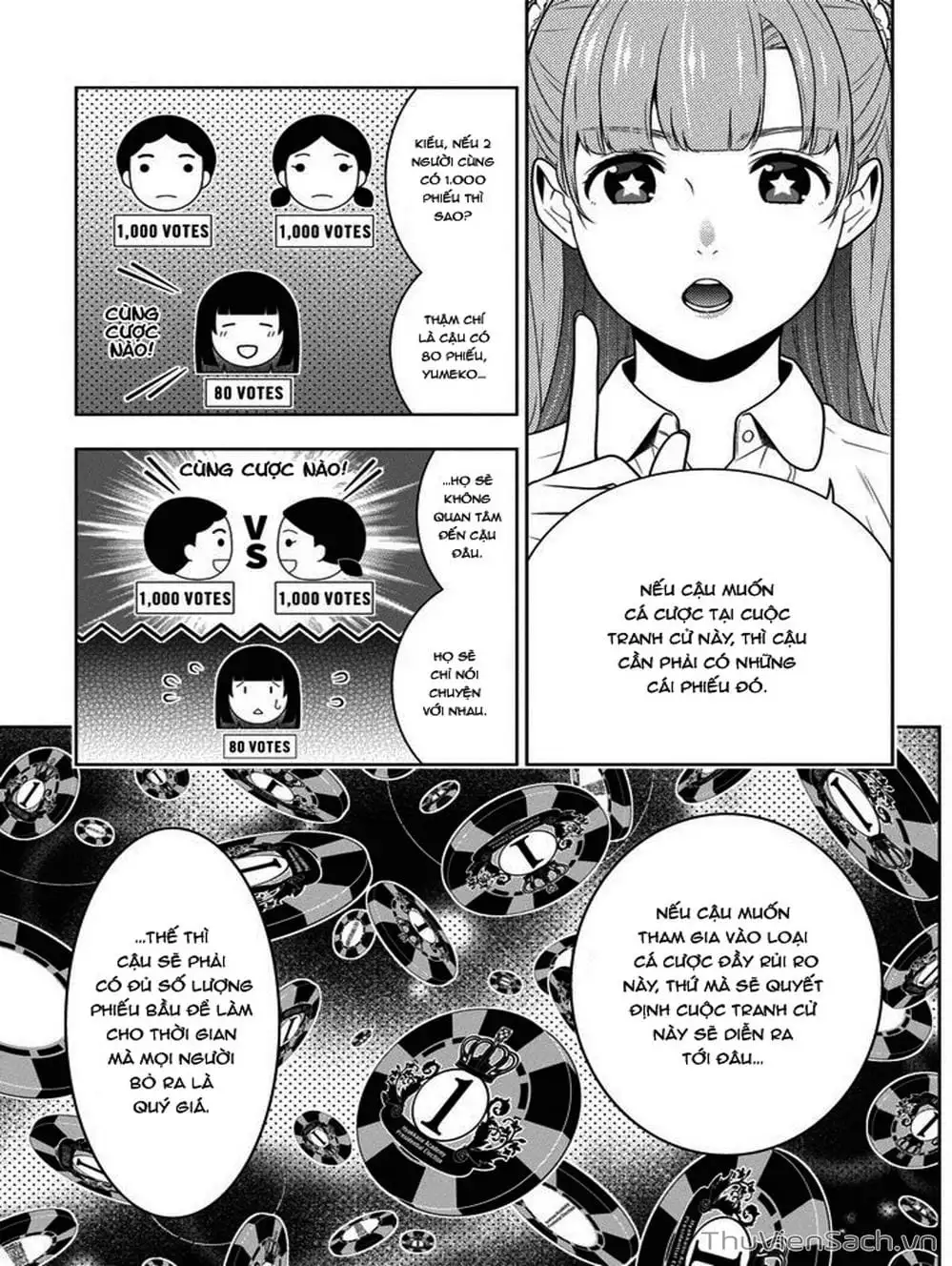 Truyện Tranh Học Viện Đỏ Đen - Kakegurui trang 3