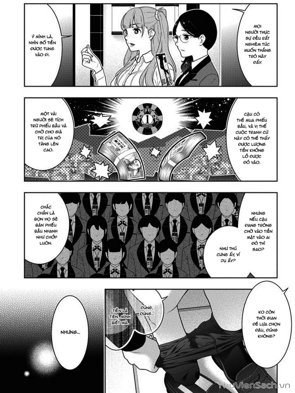 Truyện Tranh Học Viện Đỏ Đen - Kakegurui trang 3