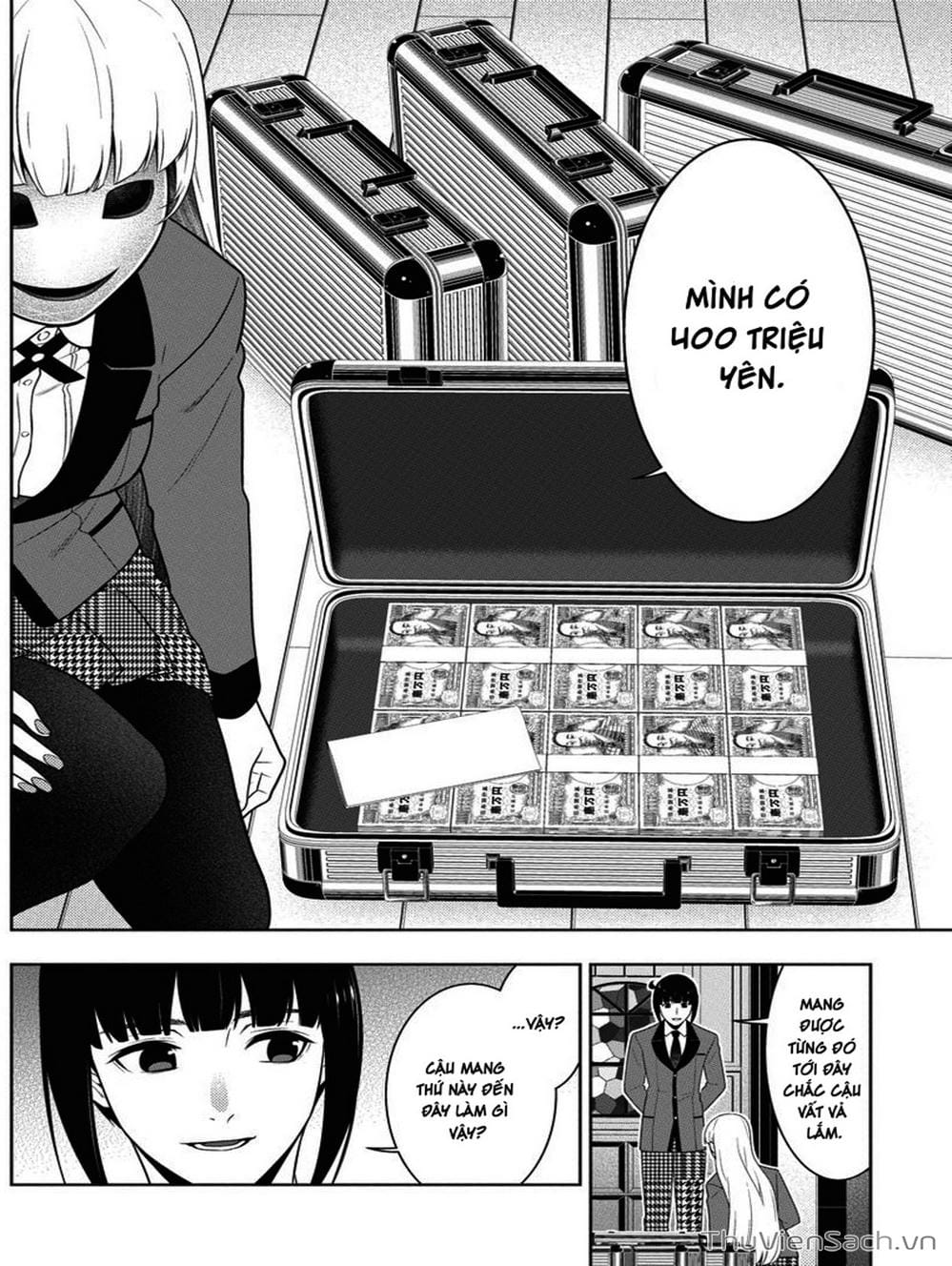 Truyện Tranh Học Viện Đỏ Đen - Kakegurui trang 3