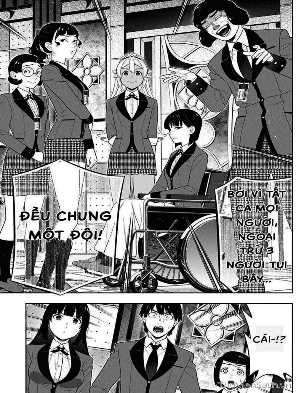 Truyện Tranh Học Viện Đỏ Đen - Kakegurui trang 3