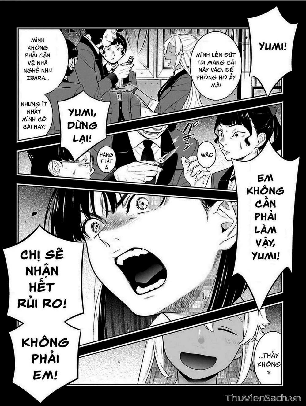 Truyện Tranh Học Viện Đỏ Đen - Kakegurui trang 3