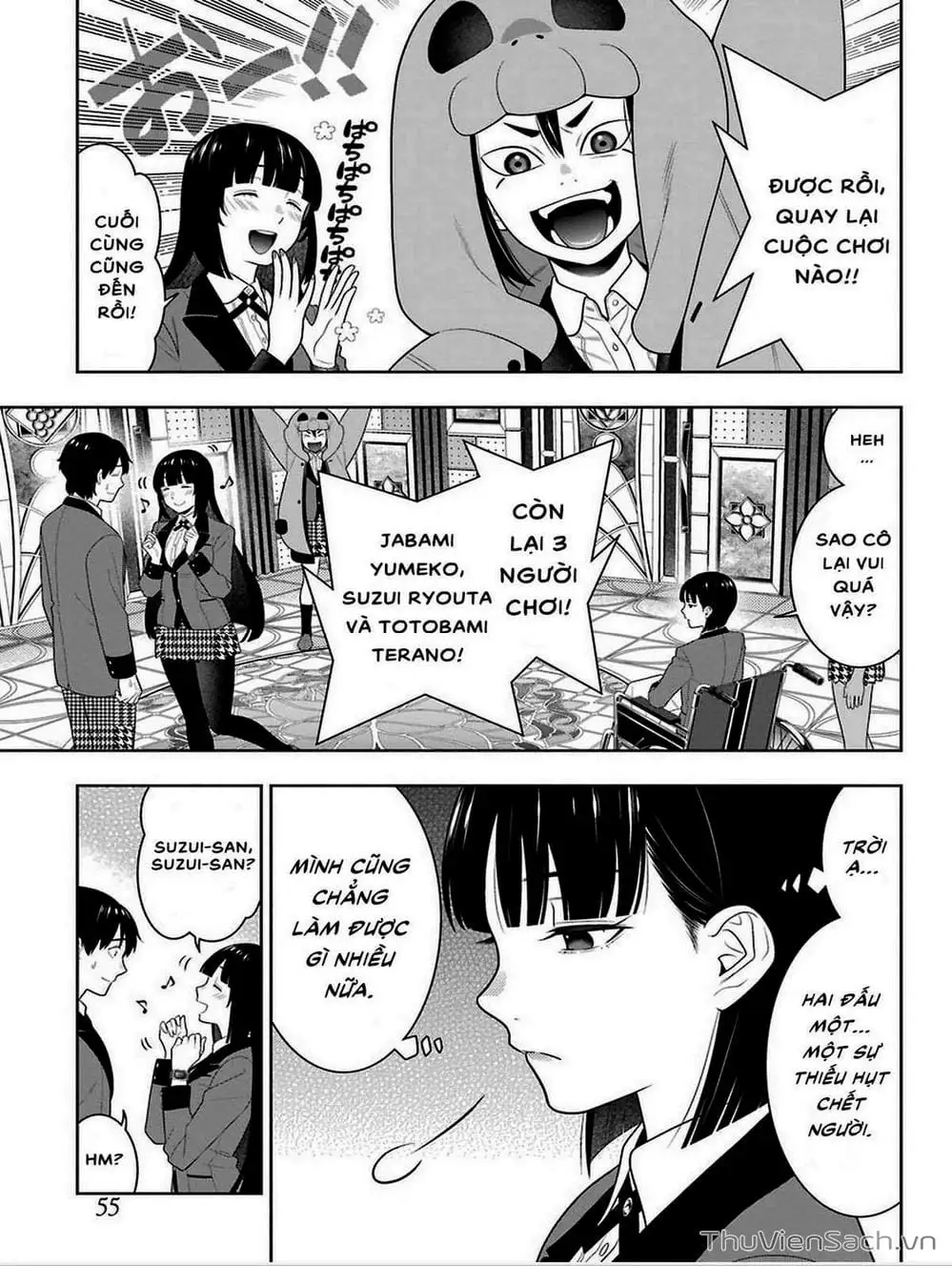 Truyện Tranh Học Viện Đỏ Đen - Kakegurui trang 3