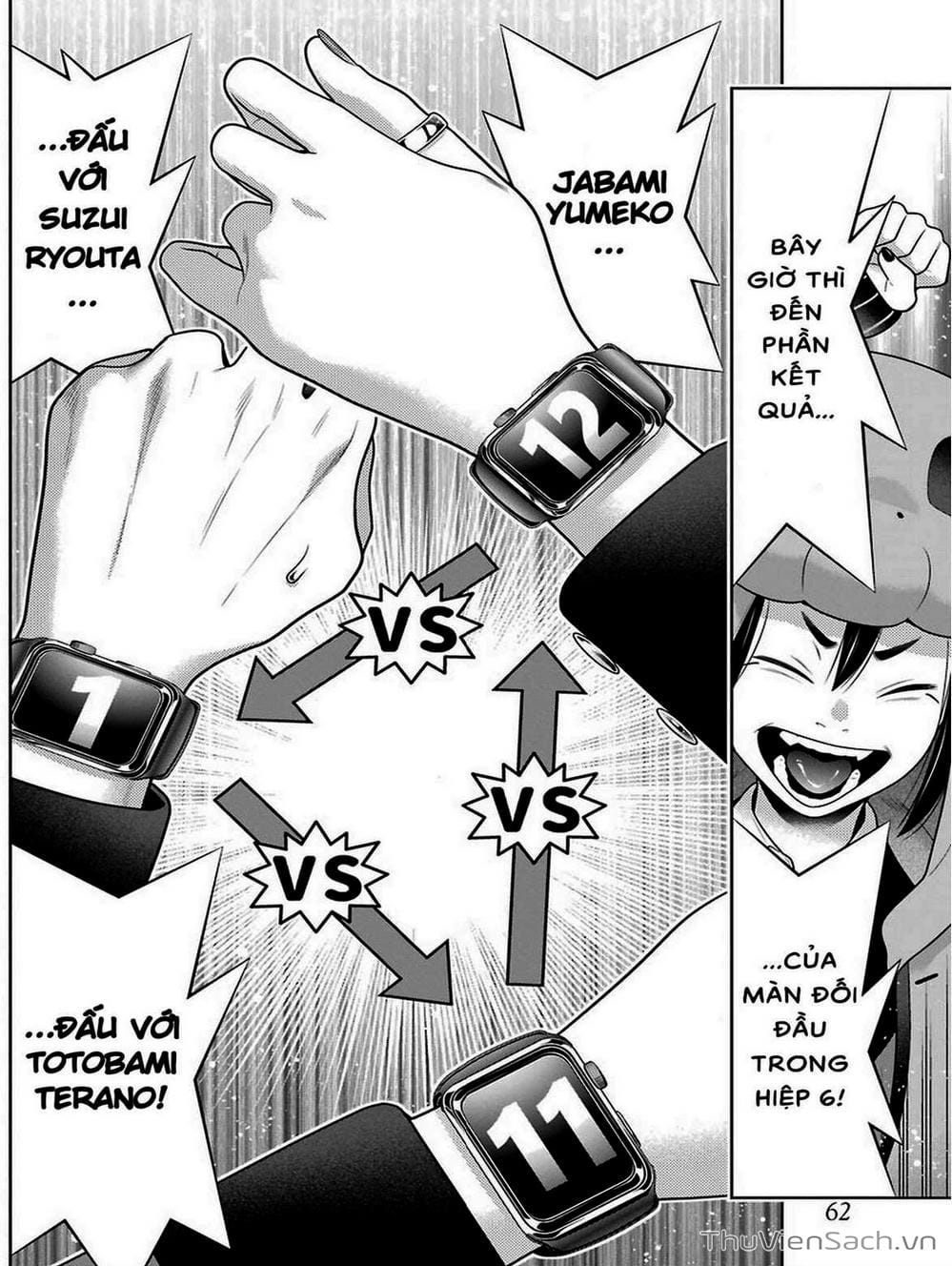 Truyện Tranh Học Viện Đỏ Đen - Kakegurui trang 3