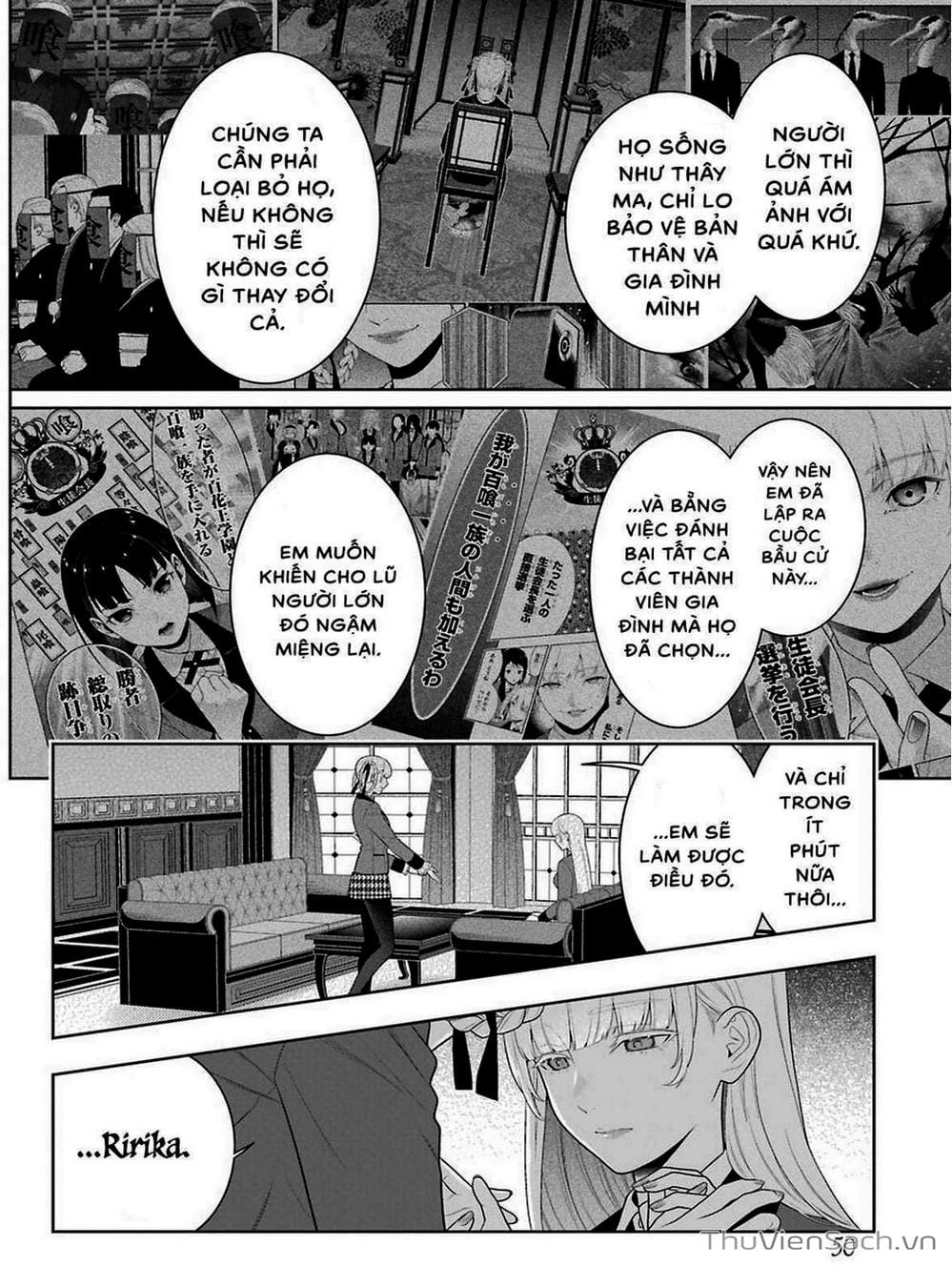 Truyện Tranh Học Viện Đỏ Đen - Kakegurui trang 3