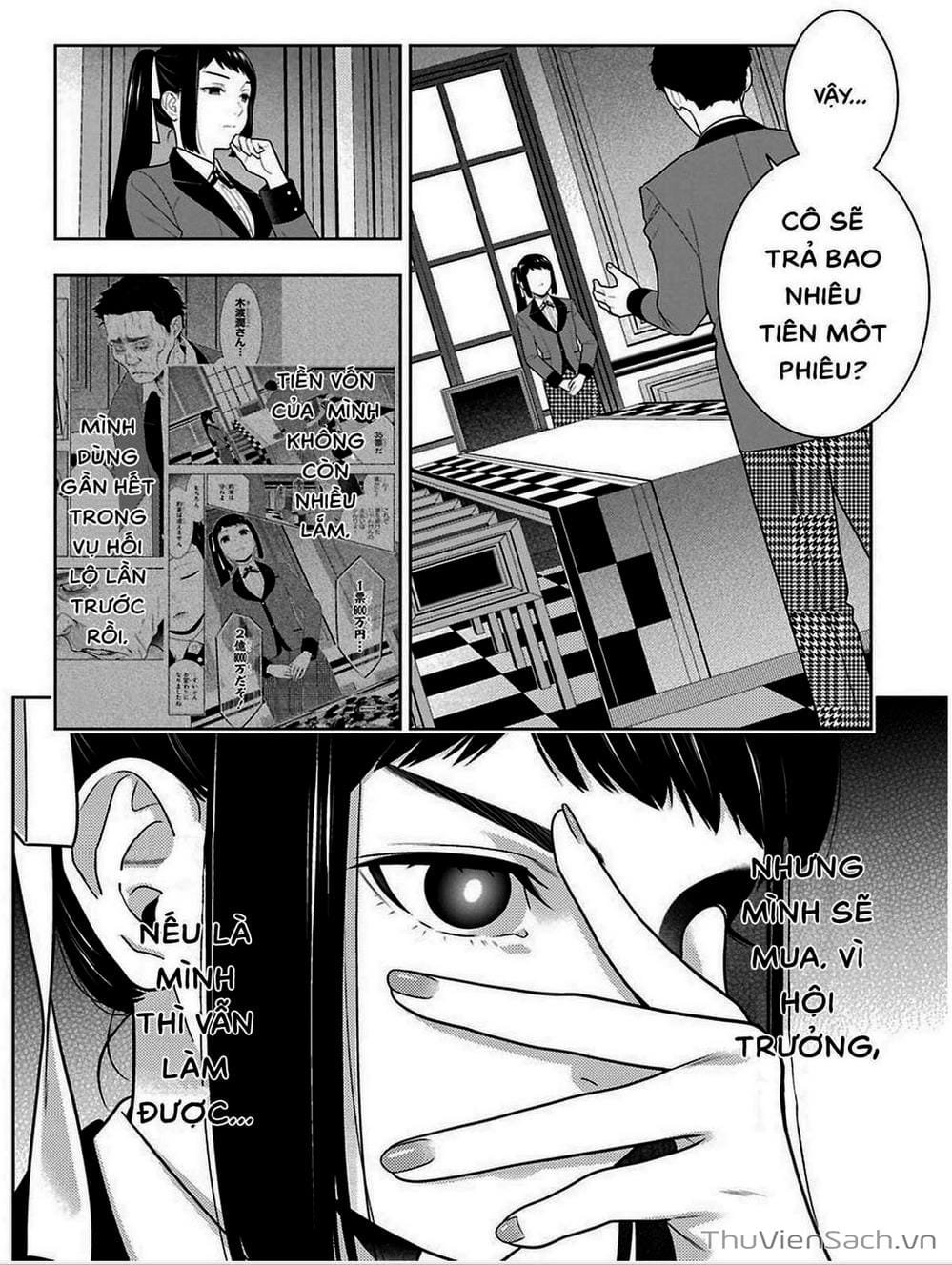 Truyện Tranh Học Viện Đỏ Đen - Kakegurui trang 3