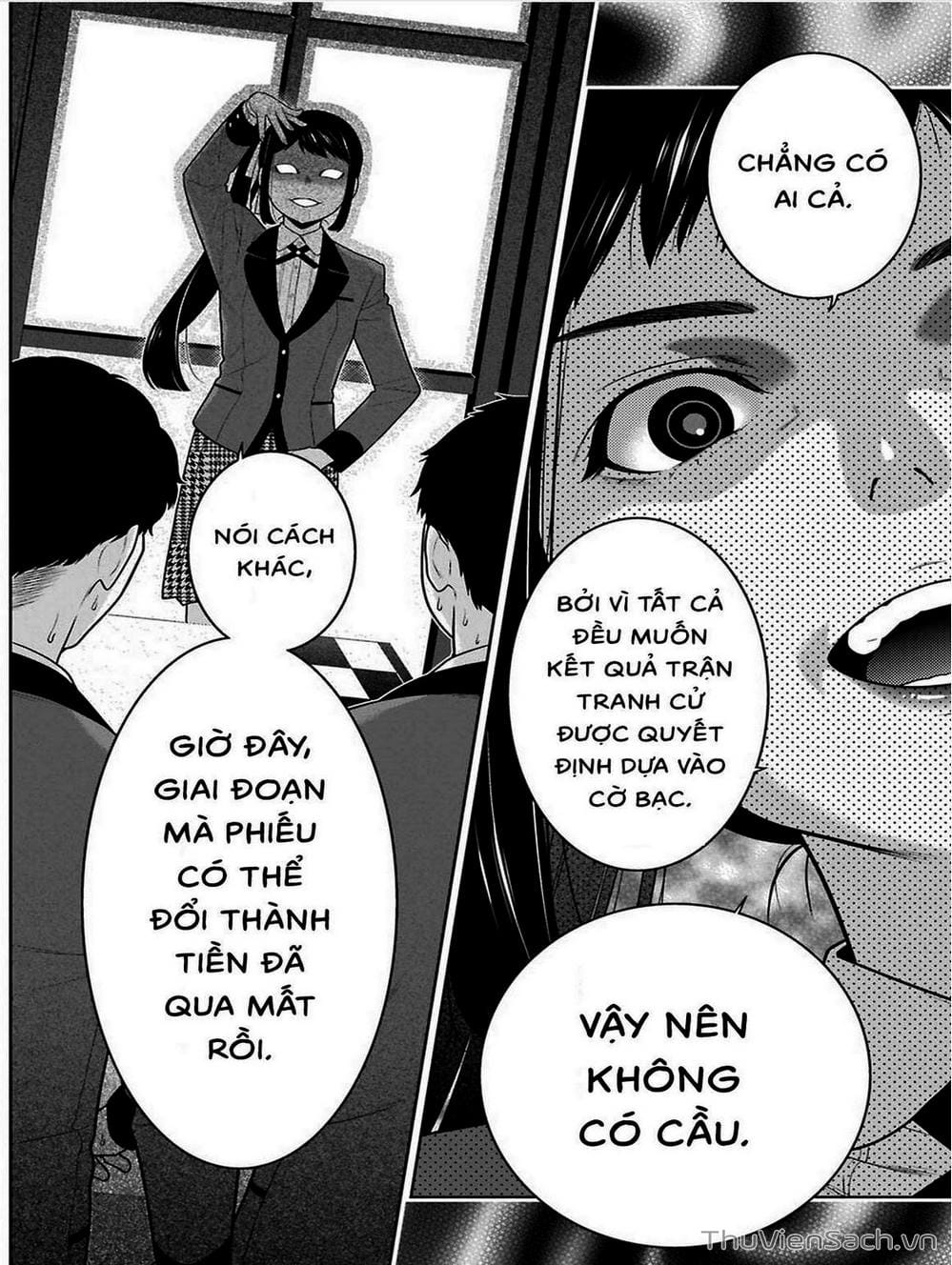 Truyện Tranh Học Viện Đỏ Đen - Kakegurui trang 3