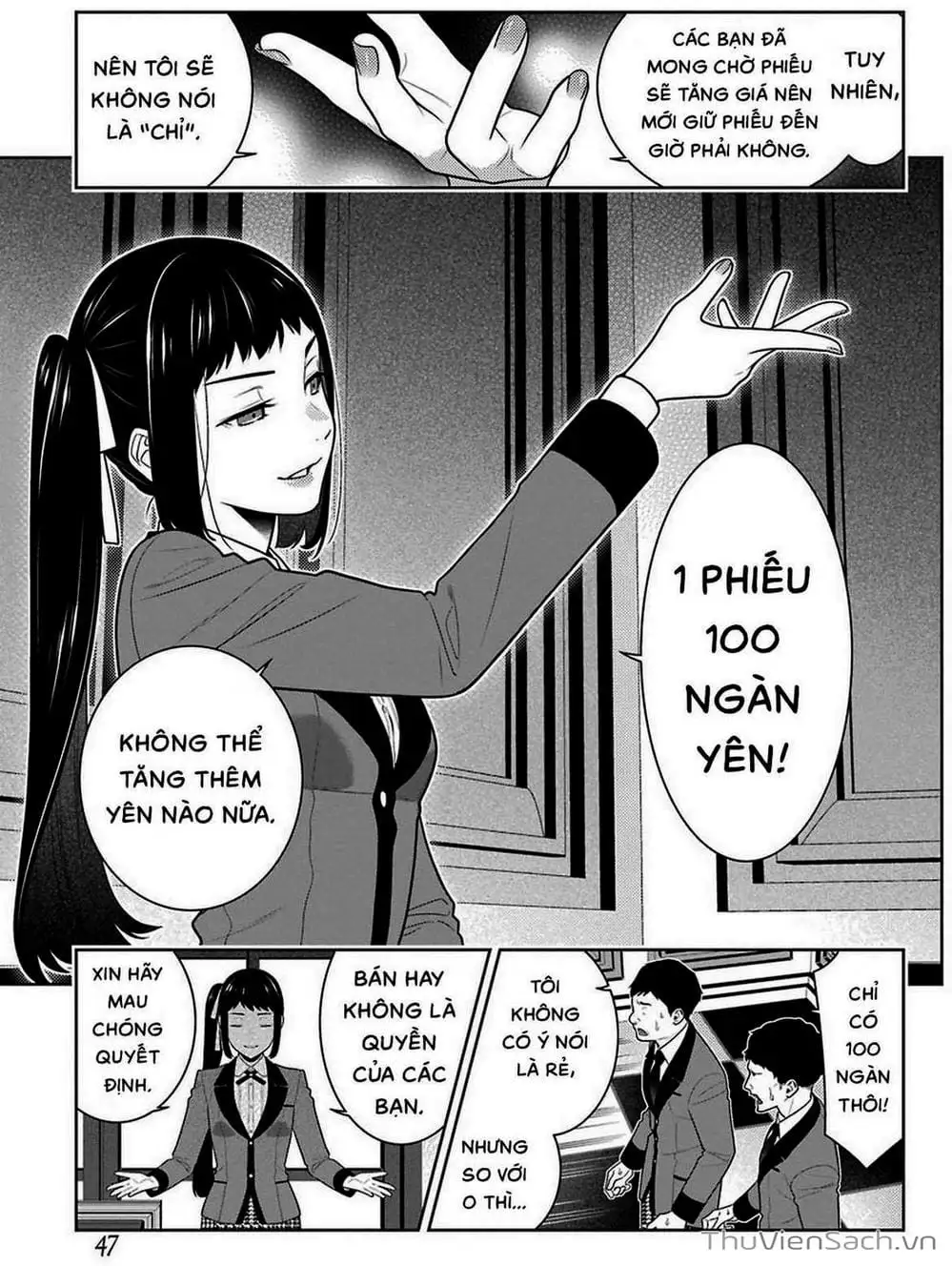 Truyện Tranh Học Viện Đỏ Đen - Kakegurui trang 3