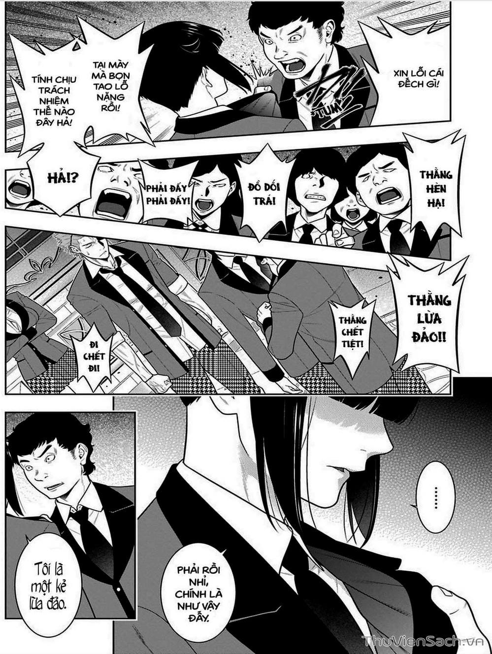 Truyện Tranh Học Viện Đỏ Đen - Kakegurui trang 3