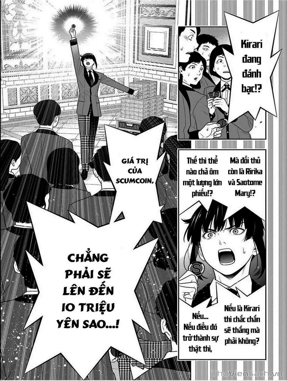 Truyện Tranh Học Viện Đỏ Đen - Kakegurui trang 3