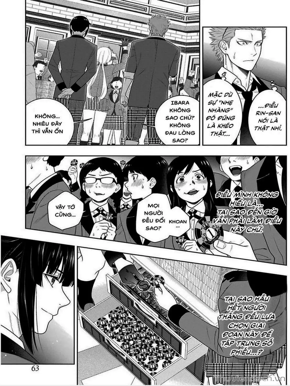 Truyện Tranh Học Viện Đỏ Đen - Kakegurui trang 3