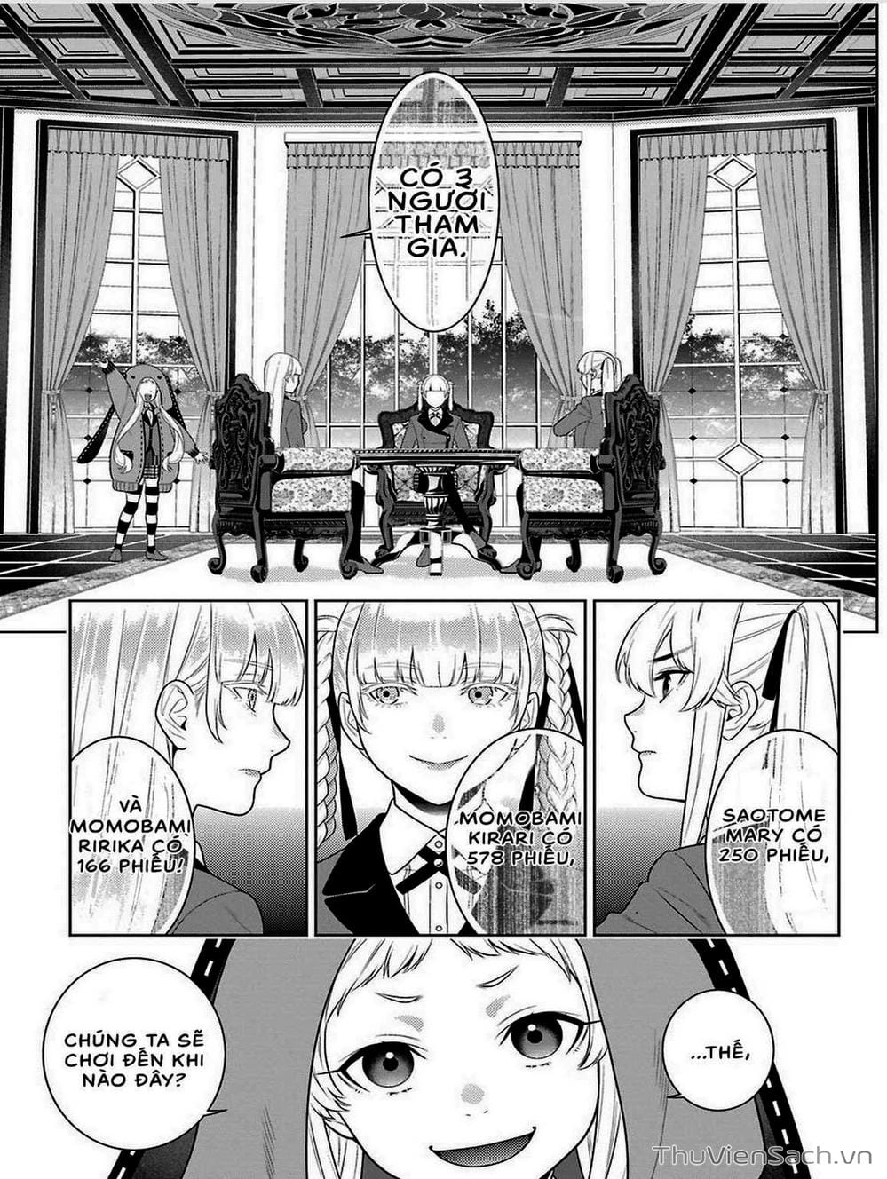 Truyện Tranh Học Viện Đỏ Đen - Kakegurui trang 3