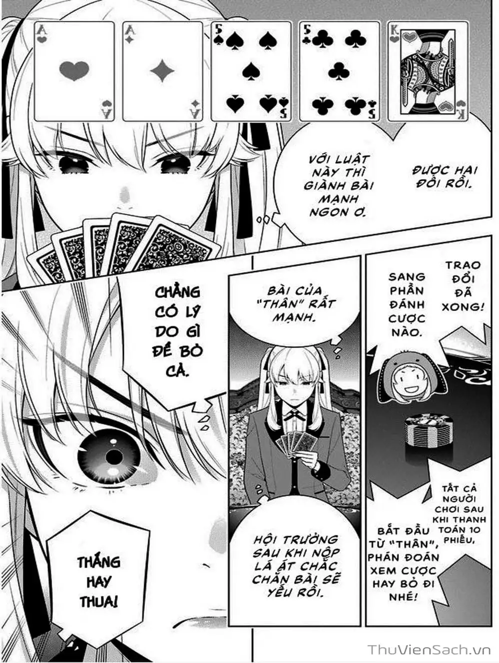 Truyện Tranh Học Viện Đỏ Đen - Kakegurui trang 3