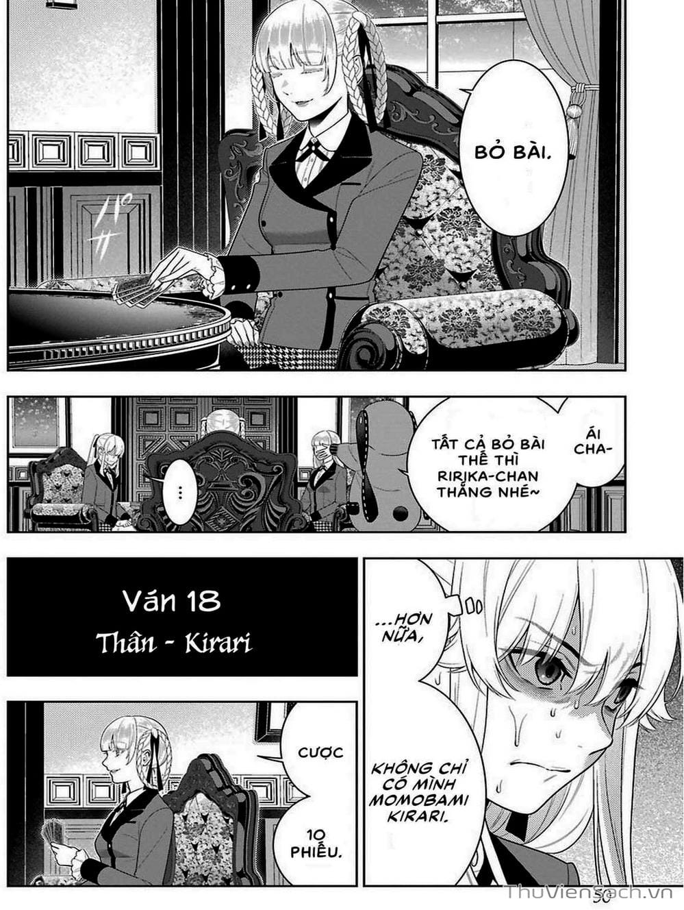 Truyện Tranh Học Viện Đỏ Đen - Kakegurui trang 3