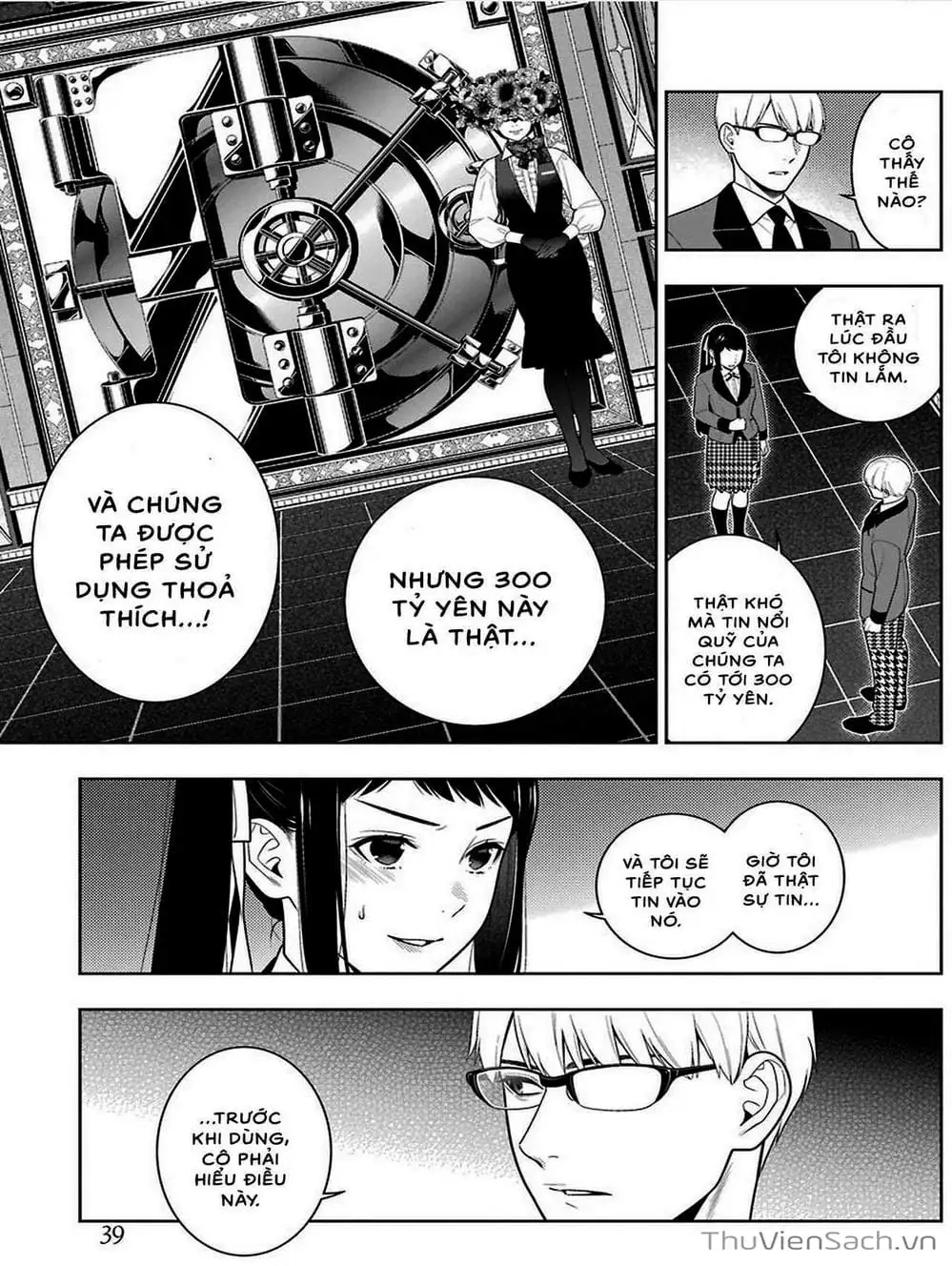 Truyện Tranh Học Viện Đỏ Đen - Kakegurui trang 3