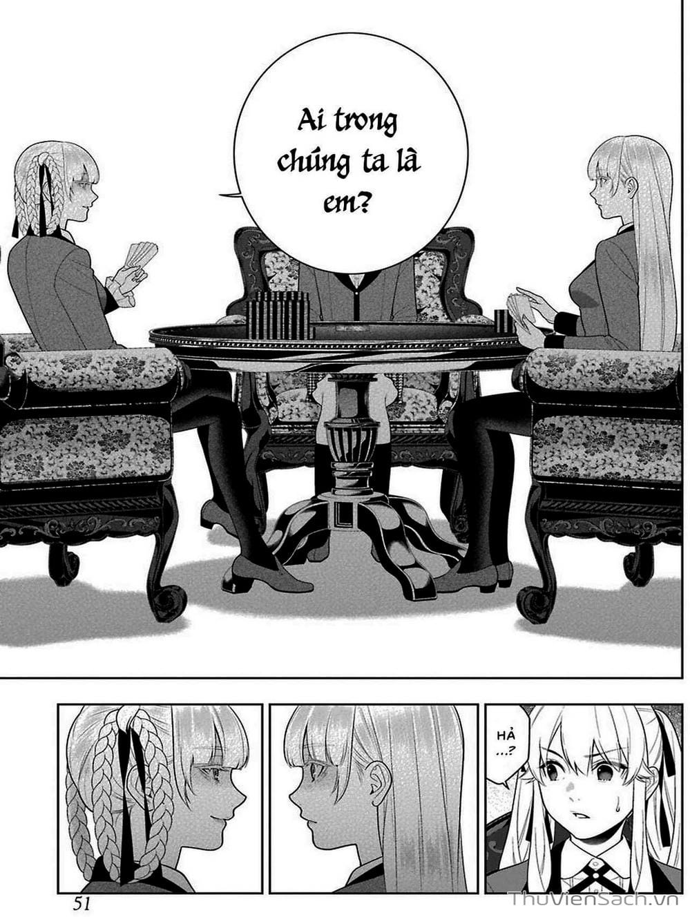 Truyện Tranh Học Viện Đỏ Đen - Kakegurui trang 3