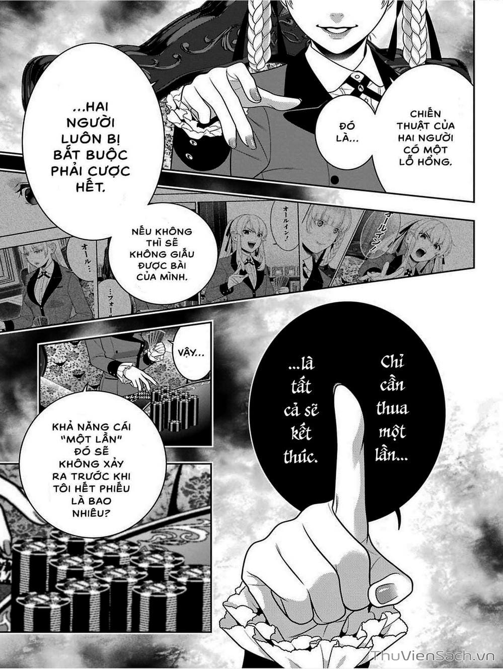 Truyện Tranh Học Viện Đỏ Đen - Kakegurui trang 3