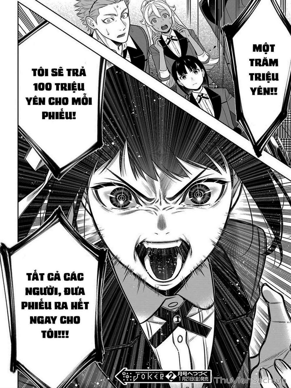 Truyện Tranh Học Viện Đỏ Đen - Kakegurui trang 3